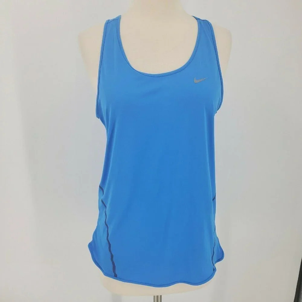 Nike Dri-Fit City Tank‎ Keyhole Sports Tank Top